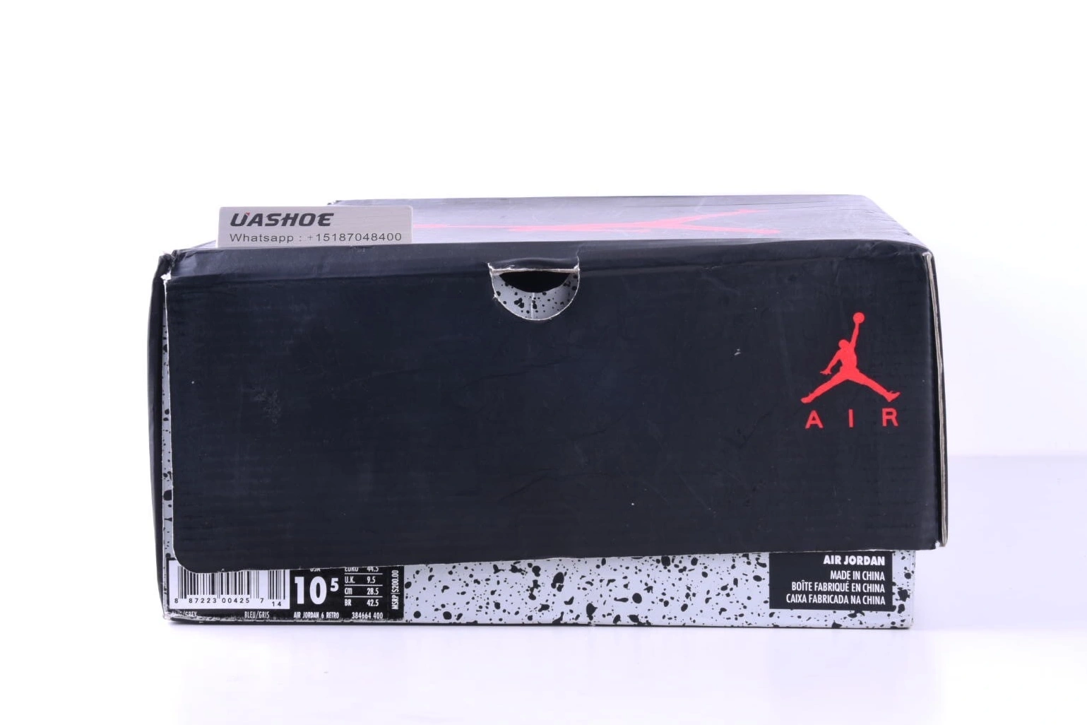 Cheap Diffused  Jordan 384664-400 Retro 6 Blue 0510